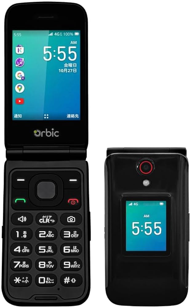 【美品】Orbic Journey Pro 4G Amazon | 国内正規品 米国発 Orbic オルビック 4G折りたたみ